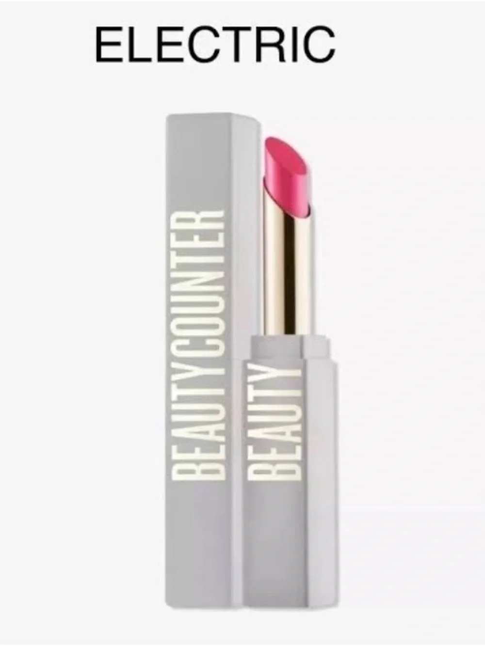 Beauty Counter ELECTRIC Matte Lipstick — Pink